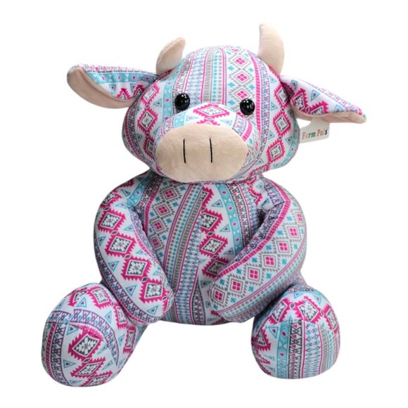 Kids Toys For All - Western Farm Pals Stuffed Plushies | Stuffed Farm Animals LG - Picture 2 of 8